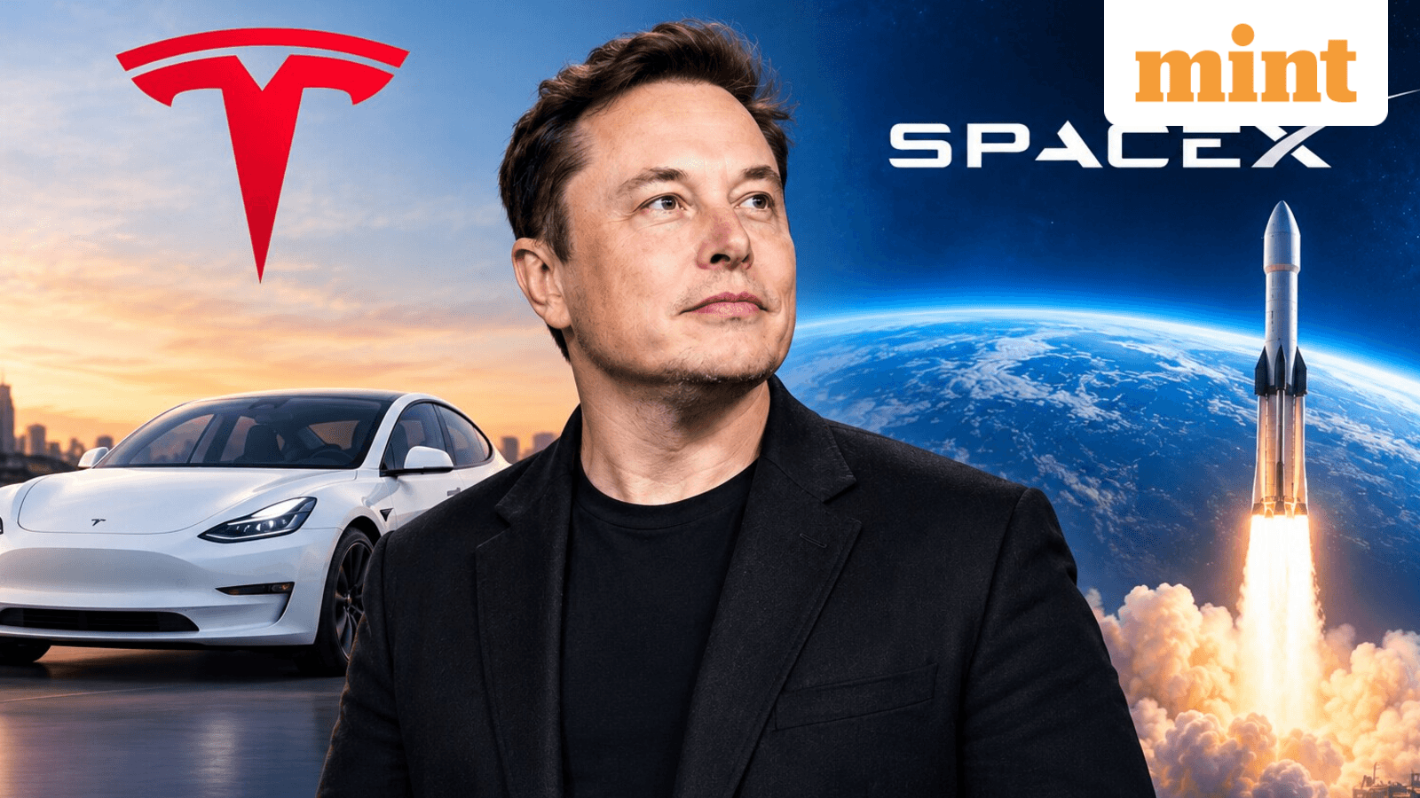 Musk Says Tesla and SpaceX Committees Weigh Merger While He Steps Aside